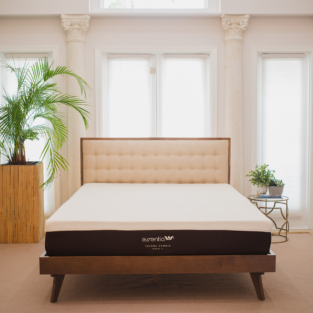 Hybride Tatami Latex Naturel et Hybride de Printemps MonEssentia.ca