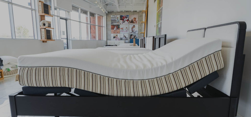 Essentia mattress on adjustable base