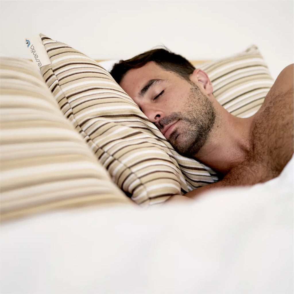 Latex Pillows Flat Thin Slim Low Foam Comfort Deep Sleep Natural Breathable  Bed
